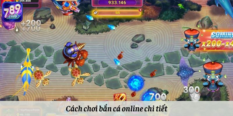 Cách chơi bắn cá online chi tiết